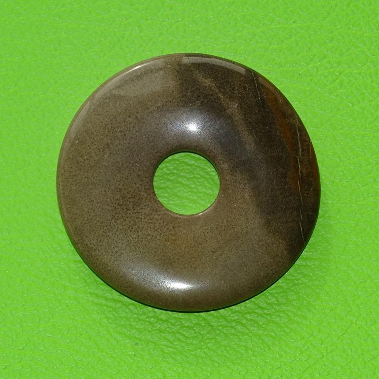 Versteinertes Holz-Donut groß Ø 5 cm