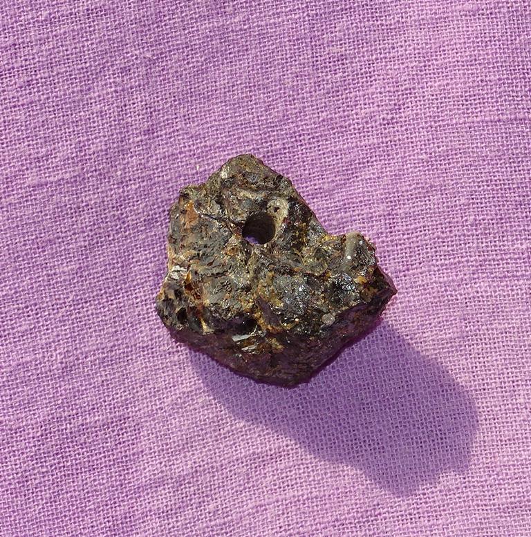Zinkblende (Sphalerit) gebohrt Nr. 3