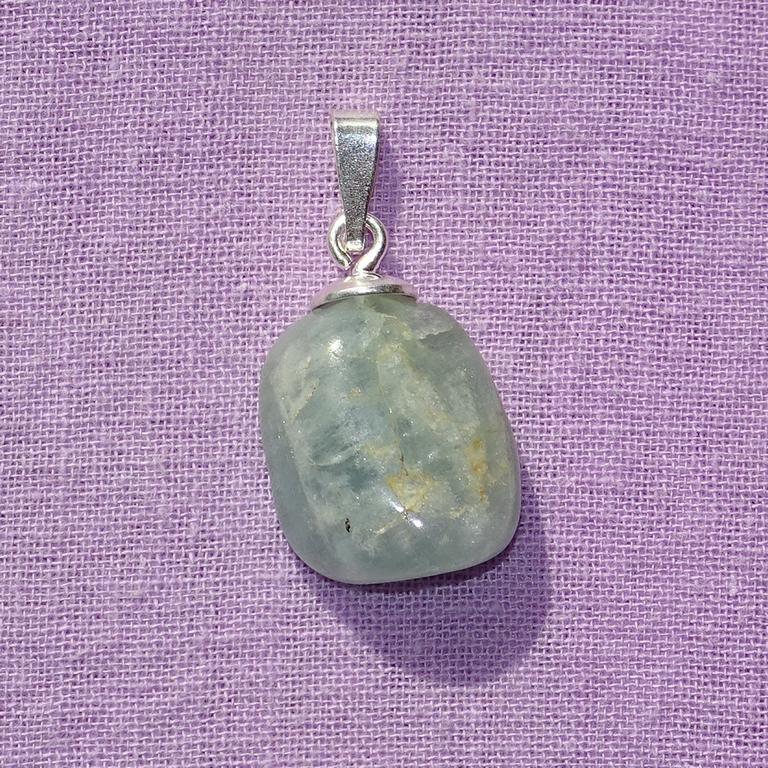 Aquamarin-Anhänger Nr. 4