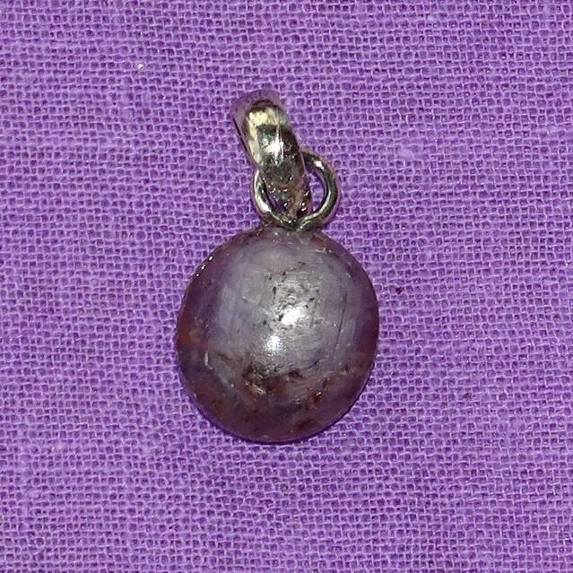 Sternrubin-Anhänger Nr. 1