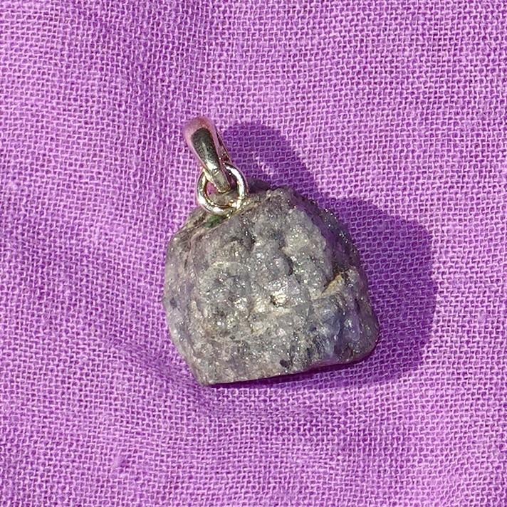 Tansanit-Anhänger Nr. 1