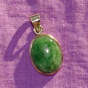 Tsavorit-Anhänger Nr. 1