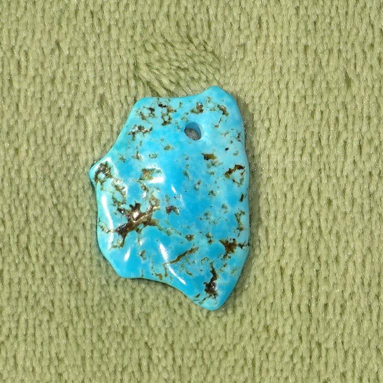 Türkis gebohrt Nr. 5