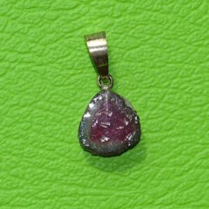 Wassermelonenturmalin-Anhänger Nr. 3