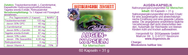 Augen-Kapseln, Robert Franz – Bild 2