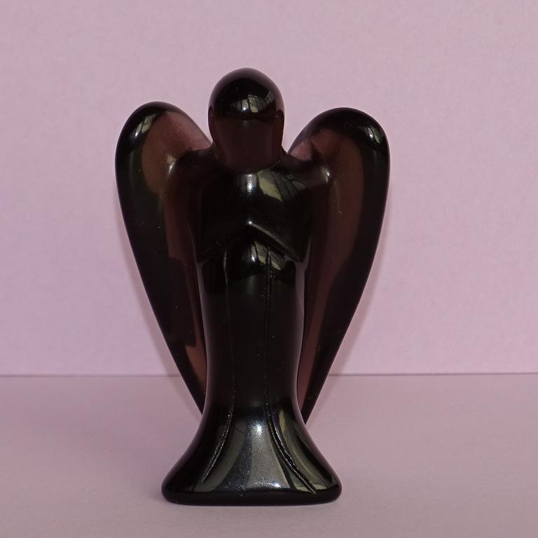 Rauchquarz-Engel 60 mm