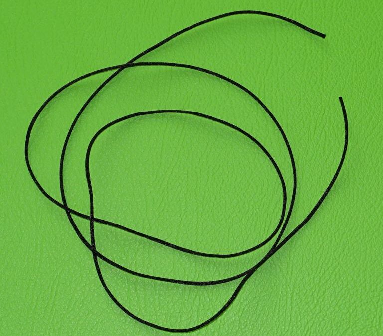 Stoffband schwarz 100 cm