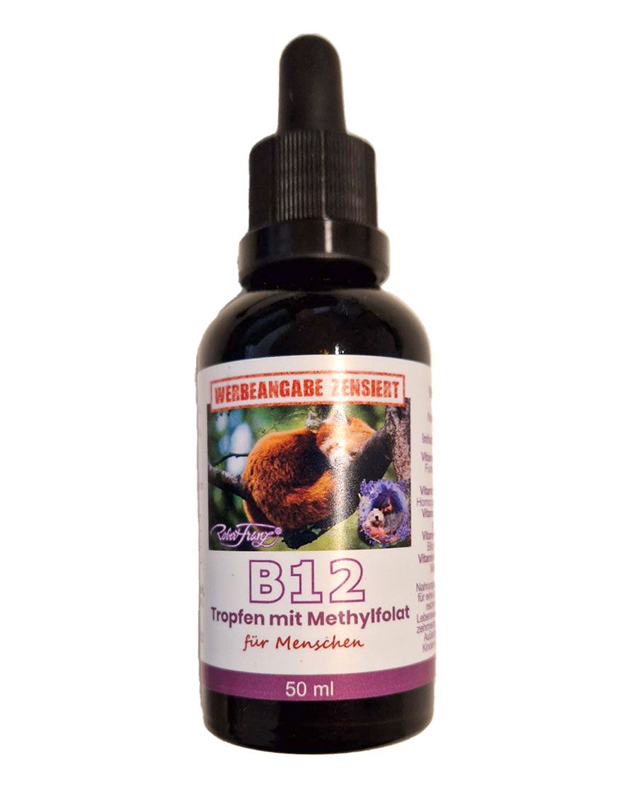 Vitamin B12 Tropfen mit Methylfolat, Robert Franz