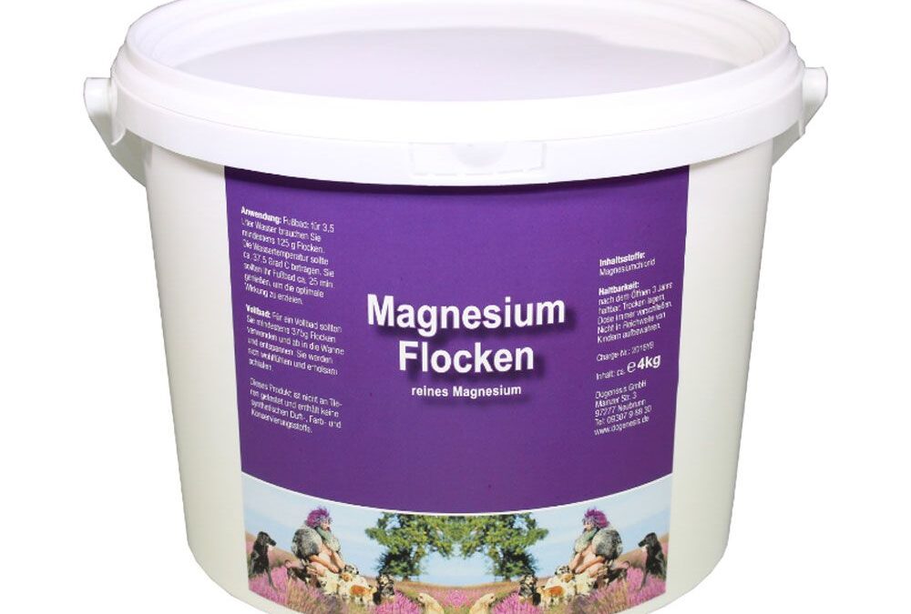 Magnesium-Flocken 4 kg Eimer