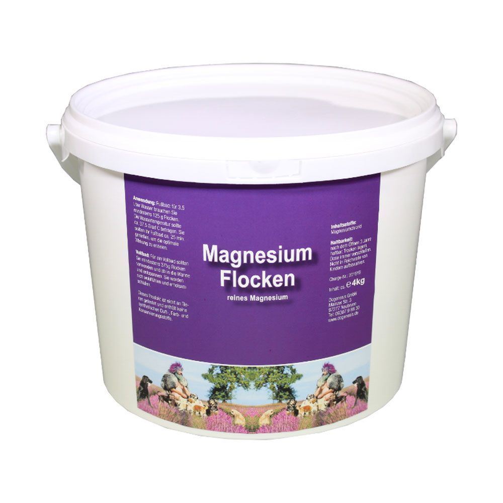 Magnesium-Flocken 4 kg Eimer
