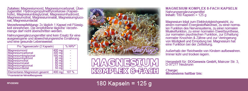 Magnesium Komplex 8-fach, Robert Franz – Bild 2