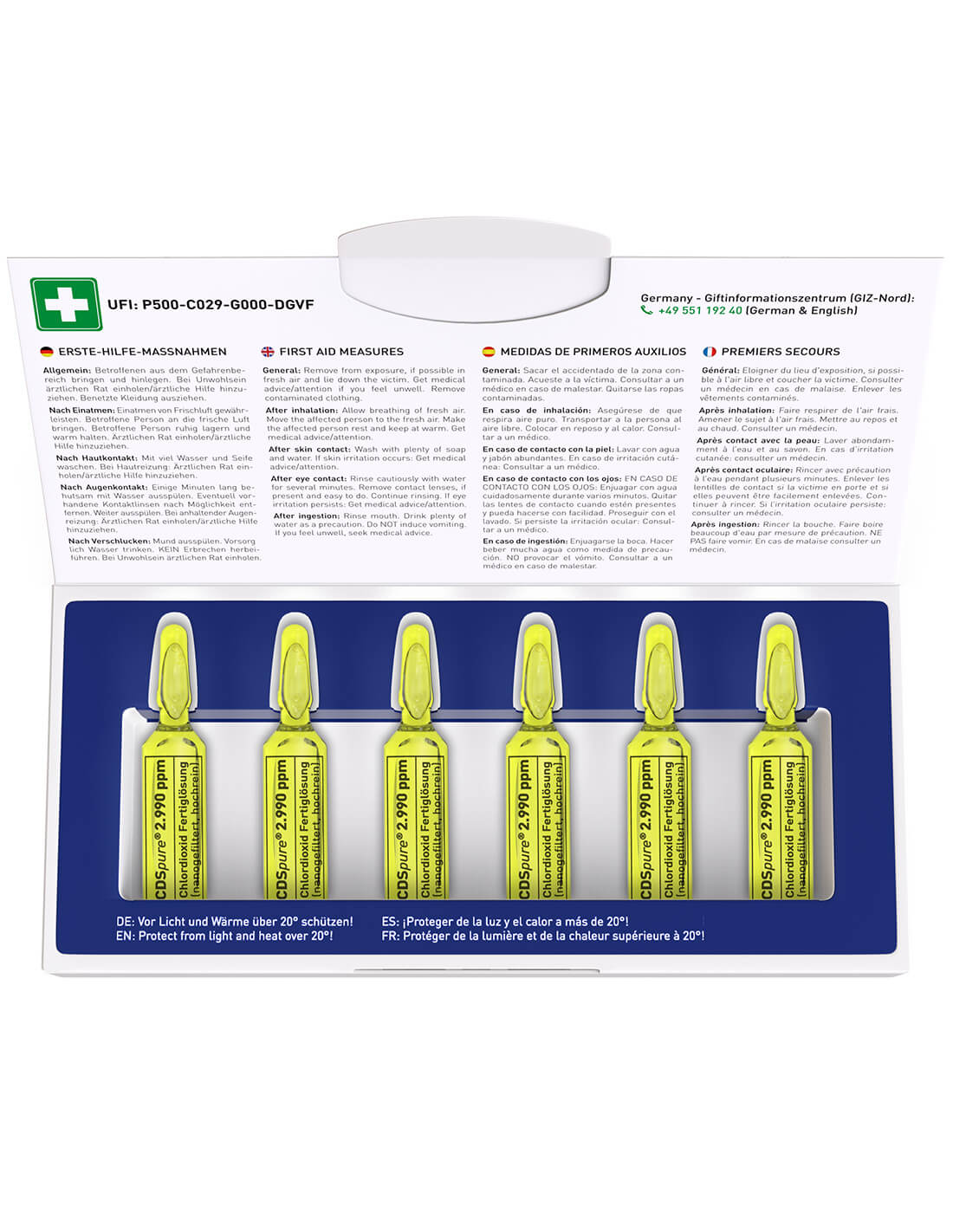 CDSpure 6x5ml Ampullen – Bild 2