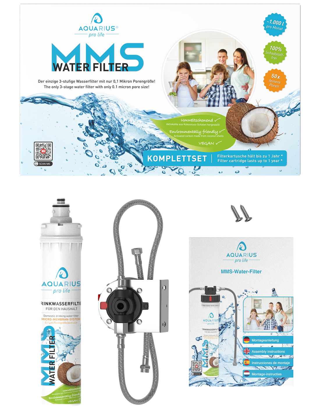 MMS-Water-Filter Komplettset – Bild 2